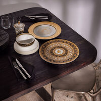 I Love Baroque Charger Plate Round Gold 33cm versace i love baroque charger plate round gold 33cm