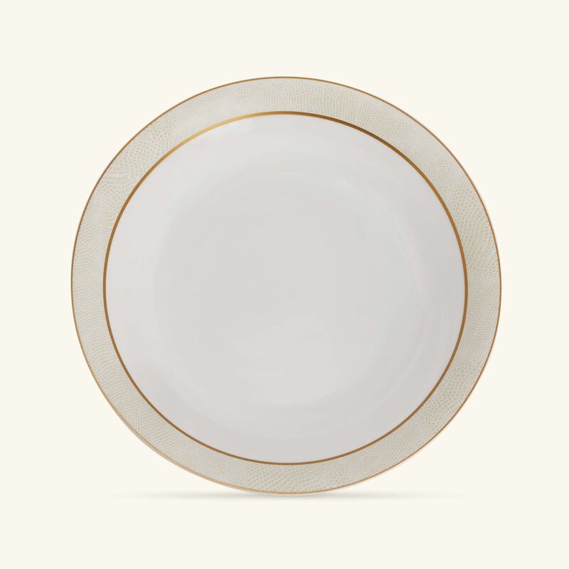Sauvage Blanc Open Vegetable Bowl Gold bernardaud sauvage blanc open vegetable bowl gold