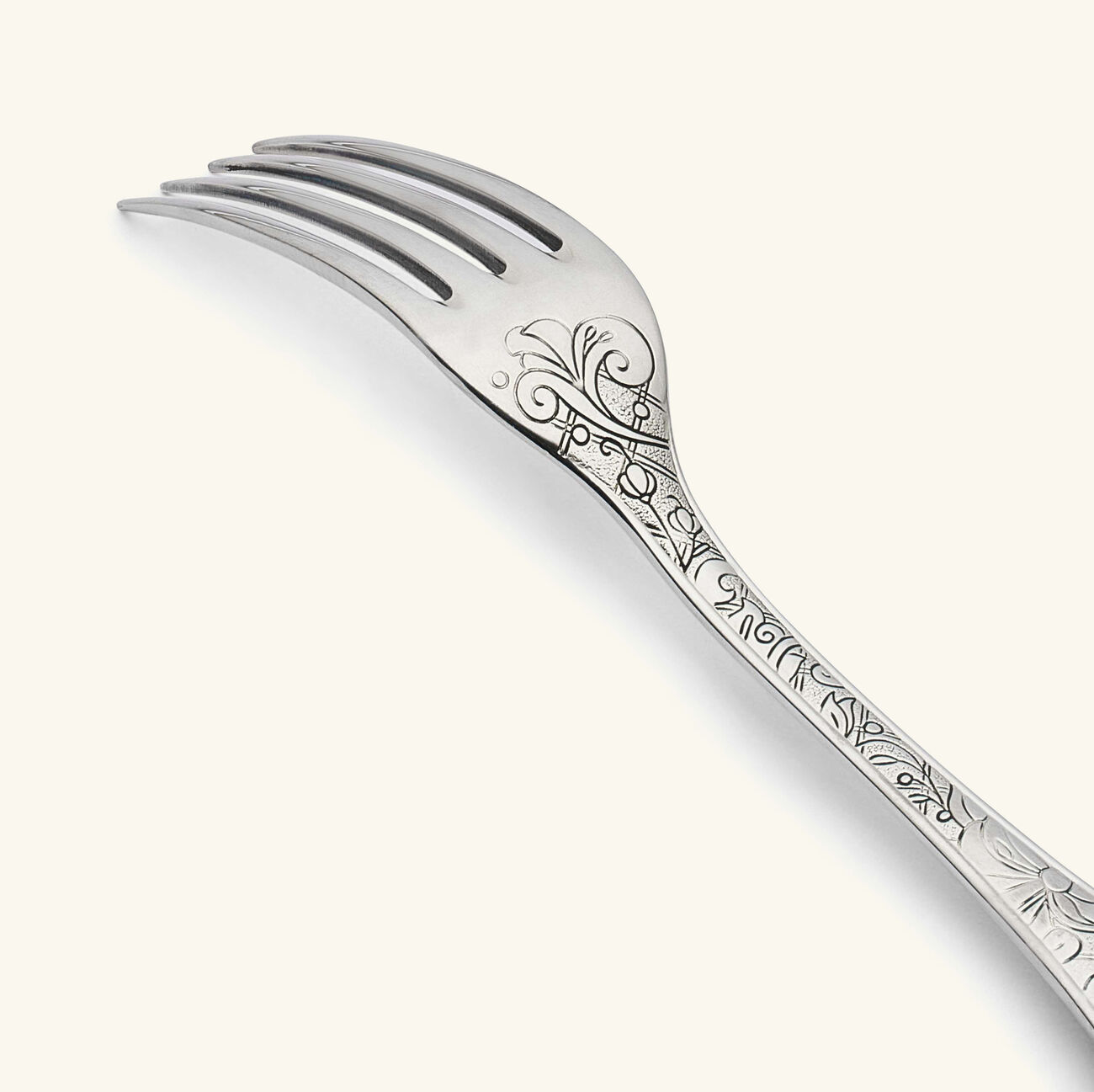 كريستوفل شوكة الطعام جاردان ديدن باللون الفضي