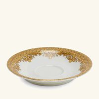 فيرساتشي طقم فناجين القهوة آي لاف باروك مع صحونها باللون الأسود