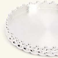 حامل الشموع بابيلون مطلي بالفضة كريستوفل حامل الشموع بابيلون مطلي بالفضة