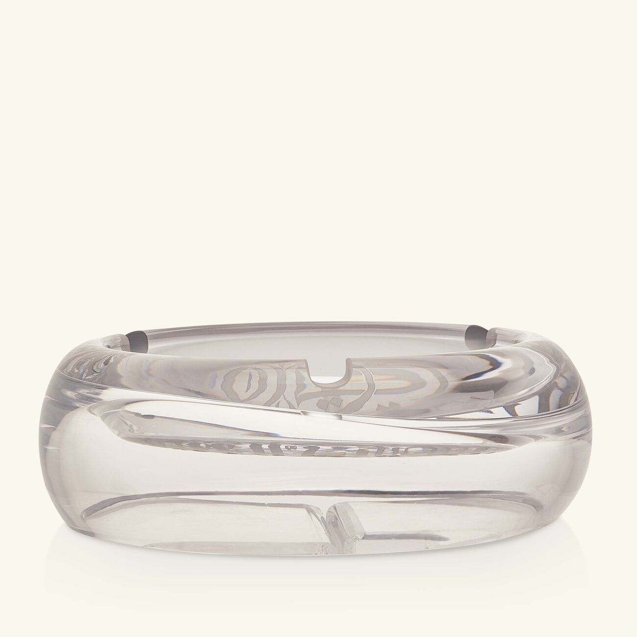 Qamar Ashtray Round Clear dimlaj qamar ashtray round clear