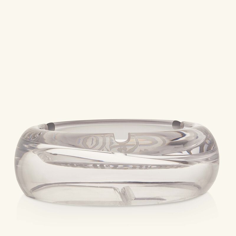 Qamar Ashtray Round Clear dimlaj qamar ashtray round clear