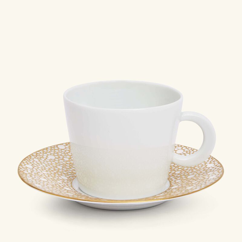 Mordore Tea Cup & Saucer White bernardaud mordore tea cup saucer white