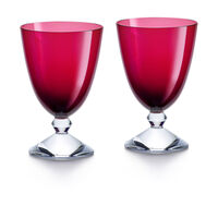 Vega Small Red Glass - Set Of 2, small