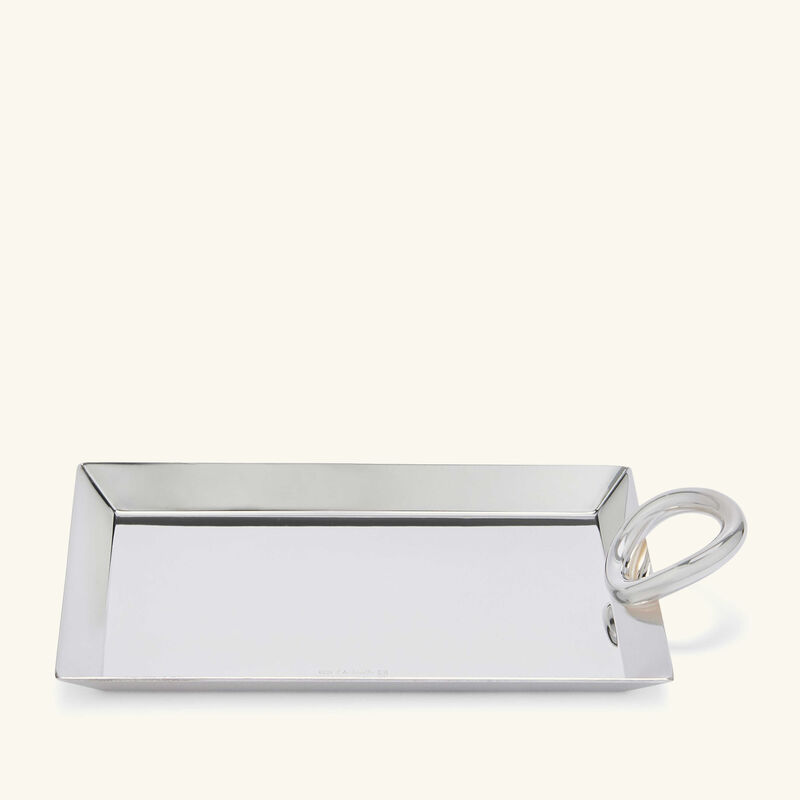 Vertigo Business Card Tray Silver Plated christofle vertigo business card tray silver plated