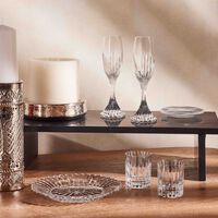 baccarat harmonie drinking glass small clear set of 2