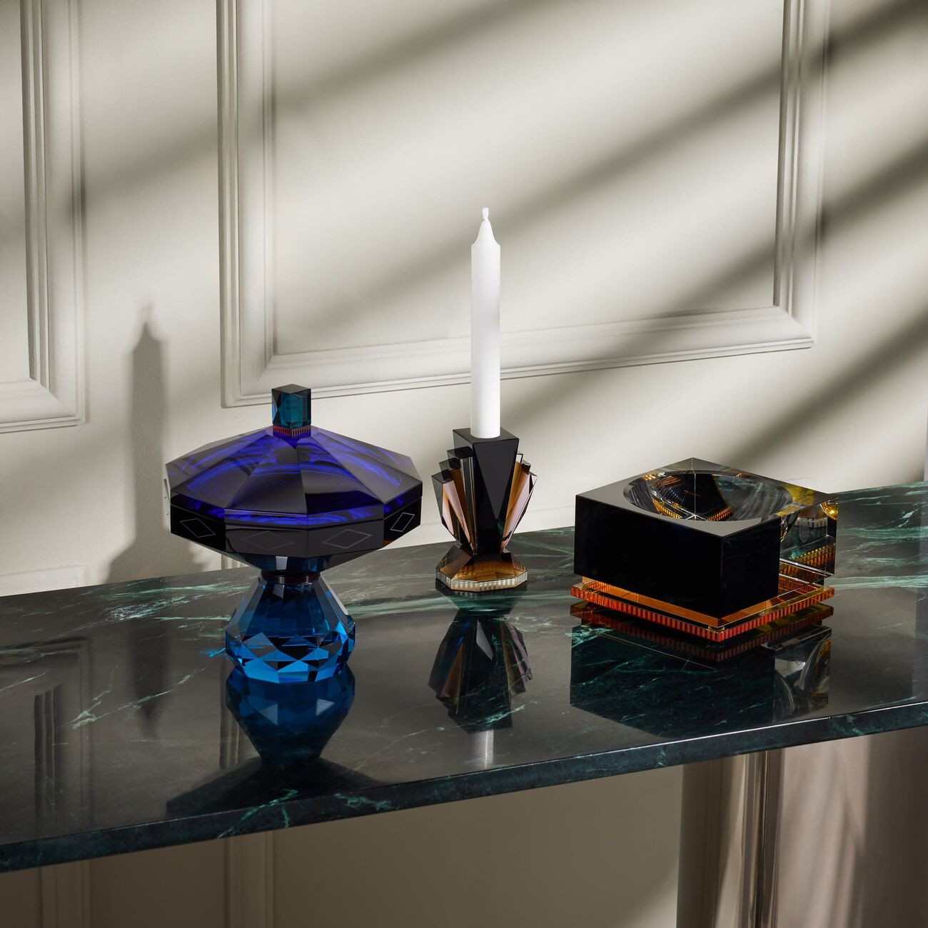 ريفليكشنز كوبنهاغن قطعة ديكور مركزية دنفر باللون الأصفر