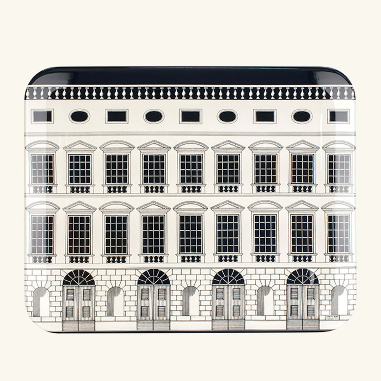 فورناسيتي صينية أركيتيتورا دائرية كبيرة رمادية