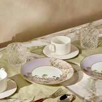 haviland le br sil dessert plate round 22cm set of 4