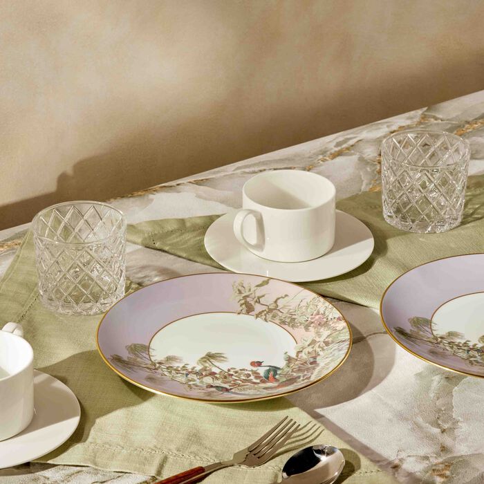 haviland le br sil dessert plate round 22cm set of 4