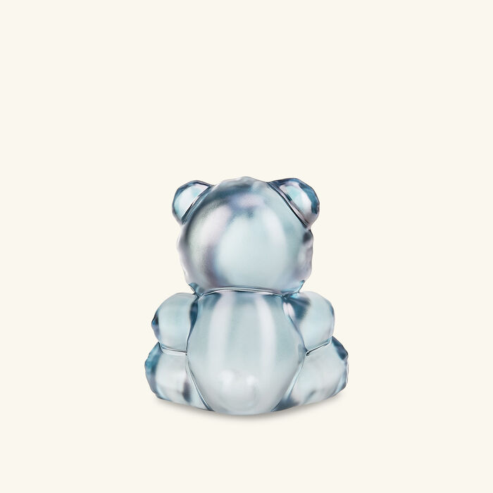 Teddy Air Sculpture Small Blue lalique teddy air sculpture small blue