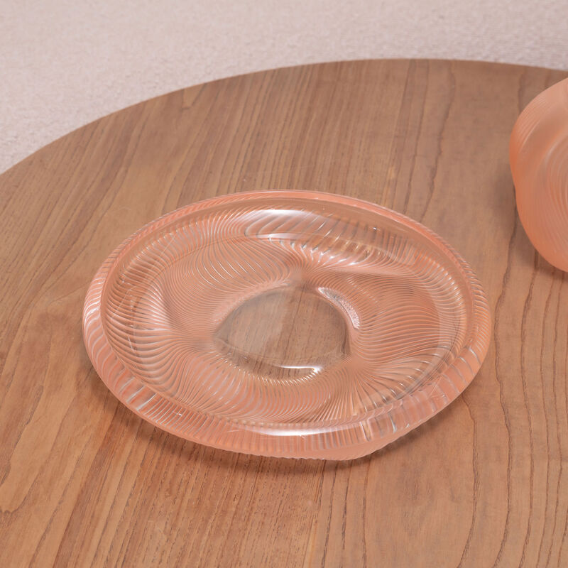 lalique alize bowl pink