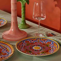 Carretto Dinner Plate Round 26cm Set Of 2 dolce gabbana casa carretto dinner plate round 26cm set of 2