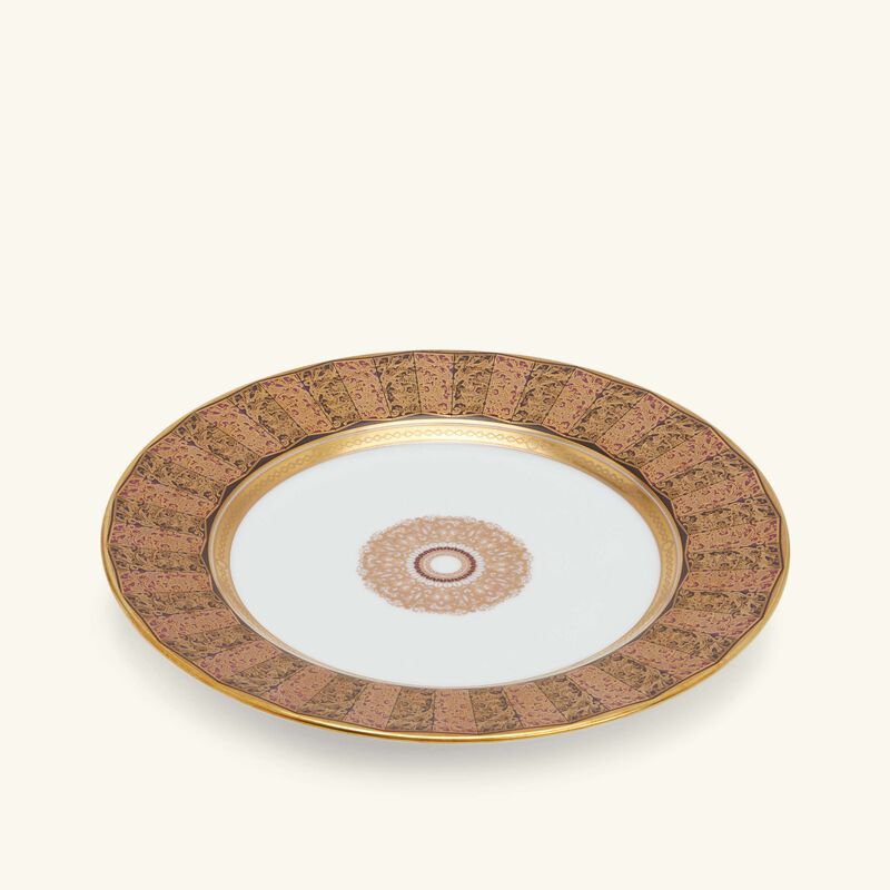 bernardaud eventail bread   butter plate round gold 16cm