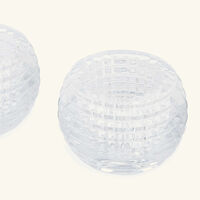 baccarat eye votive clear set of 2