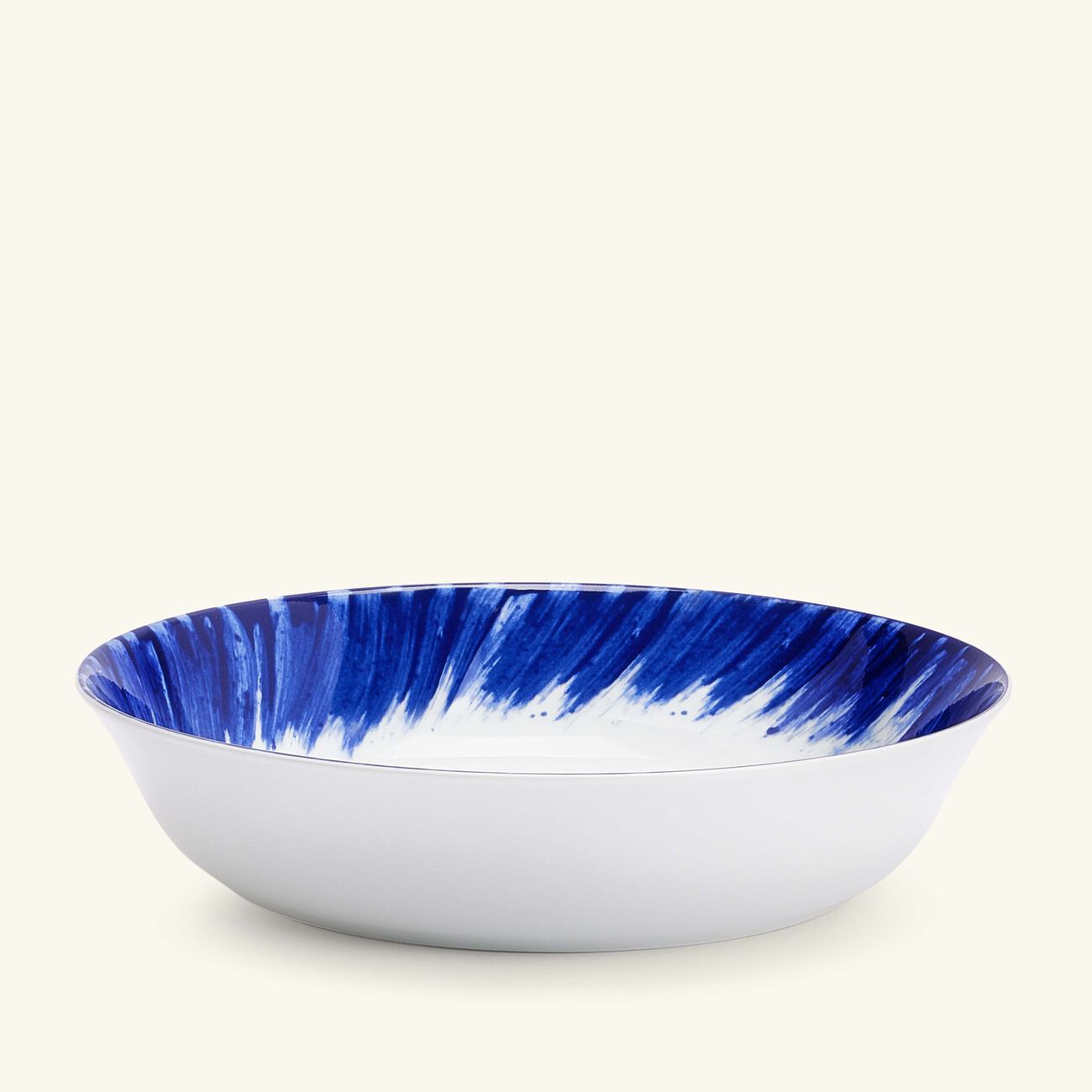 bernardaud in bloom serving bowl blue 24cm