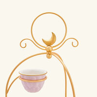 فيلاري قاعدة المعجنات وحامل فناجين القهوة بيكوك إكسترافاجانزا باللون الذهبي