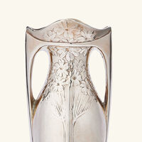 christofle gallia japanese primrose vase medium silver plated
