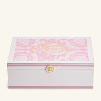 فيرساتشي صندوق المجوهرات باروكو كبير وردي