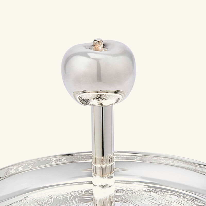 كريستوفل قاعدة الكيك جاردان ديدن من ثلاث طبقات مطلية بالفضة