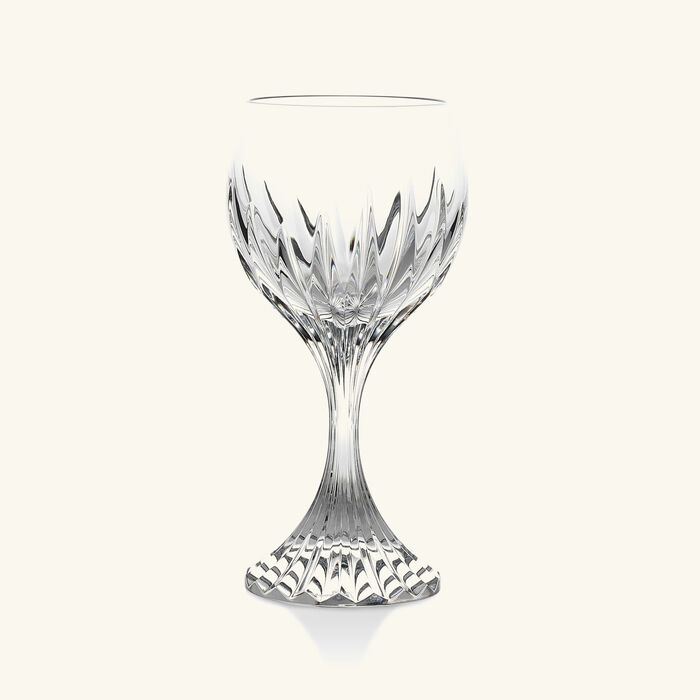 baccarat massena no 3 wine glass clear