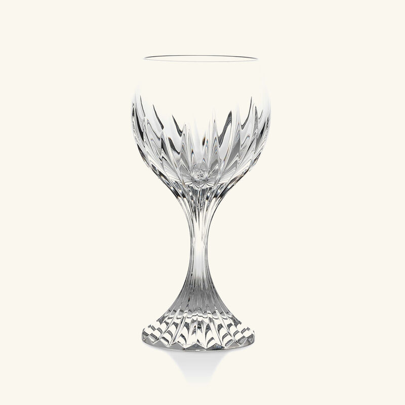 baccarat massena no 3 wine glass clear
