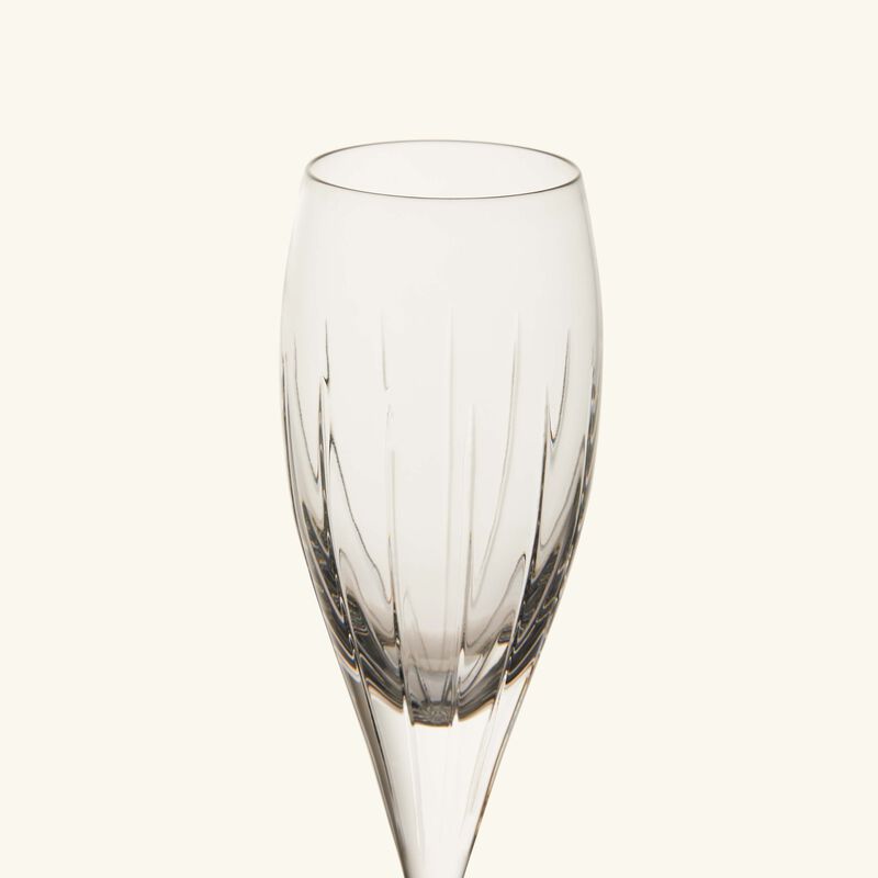 christofle iriana champagne glass clear
