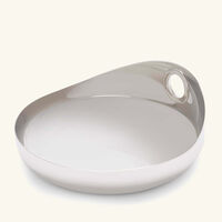 Oh De Christofle Serving Bowl Large Stainless Steel oh de christofle serving bowl large stainless steel