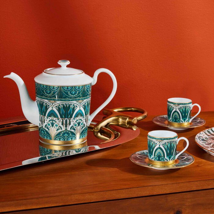 haviland r ves du nil tea pot green