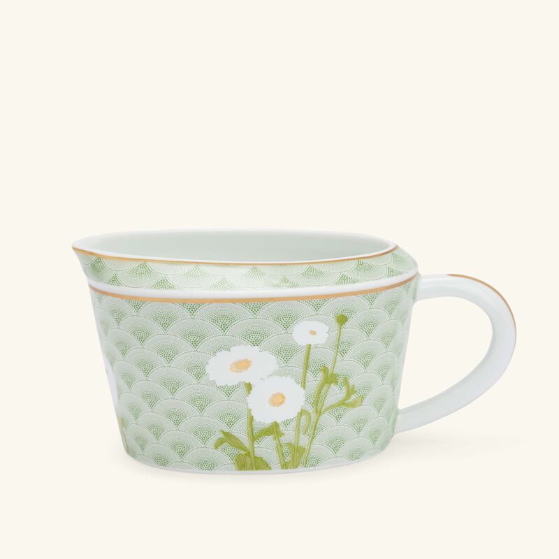 bernardaud praiana gravy boat green