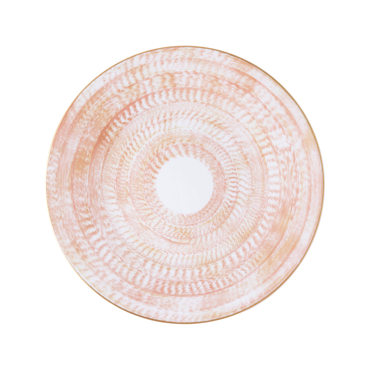 marie daage agate bicolore charger plate round pink 30cm