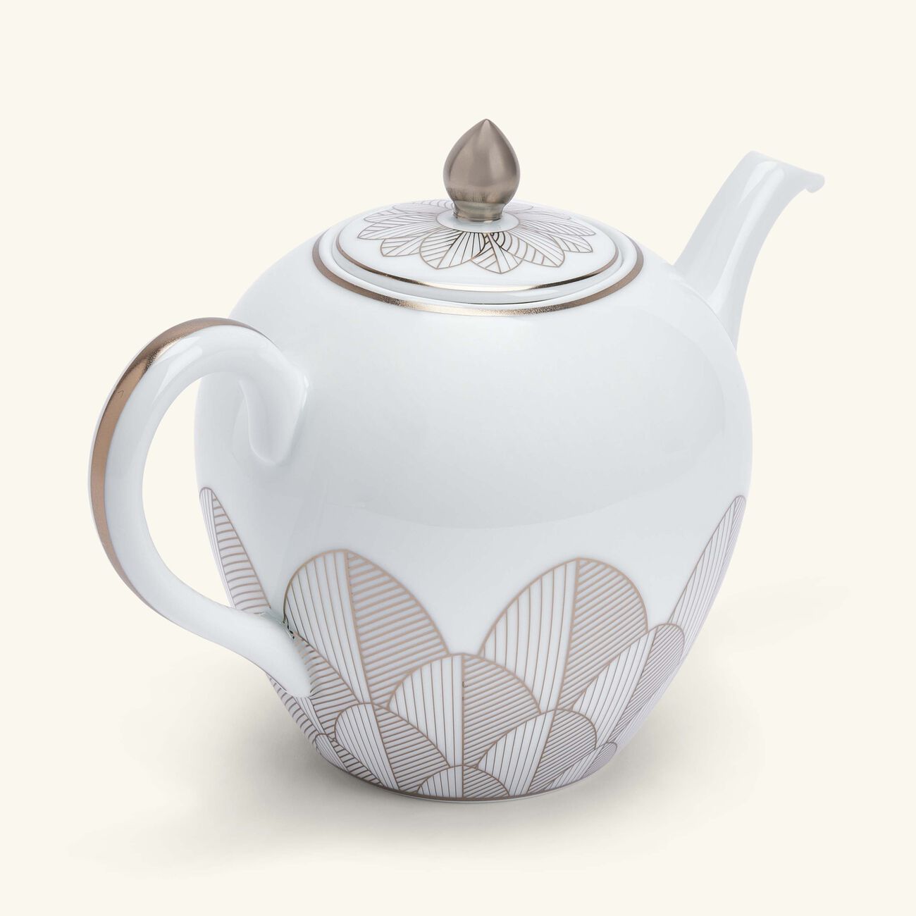 christofle malmaison imp riale teapot platinum
