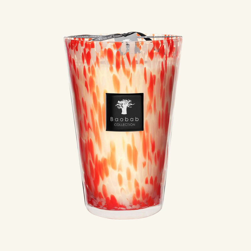 Pearls Coral Candle Maxi Max baobab collection pearls coral candle maxi max