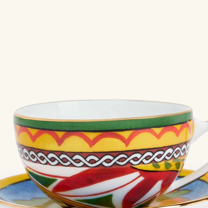 Carretto Lemon Tea Set dolce gabbana casa carretto lemon tea set