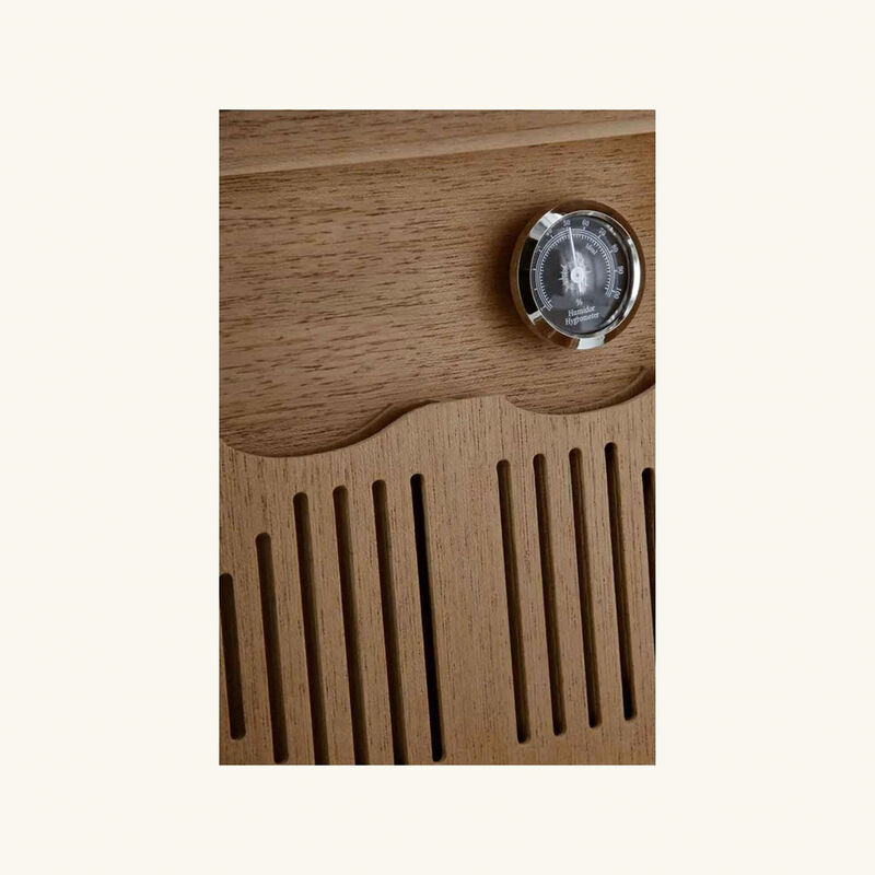 st dupont cigar humidor cube black