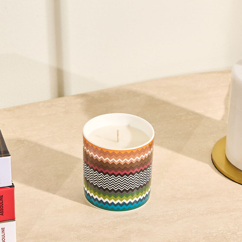 Zig Zag Foliage Scented Candle 270g missoni home zig zag foliage scented candle 270g