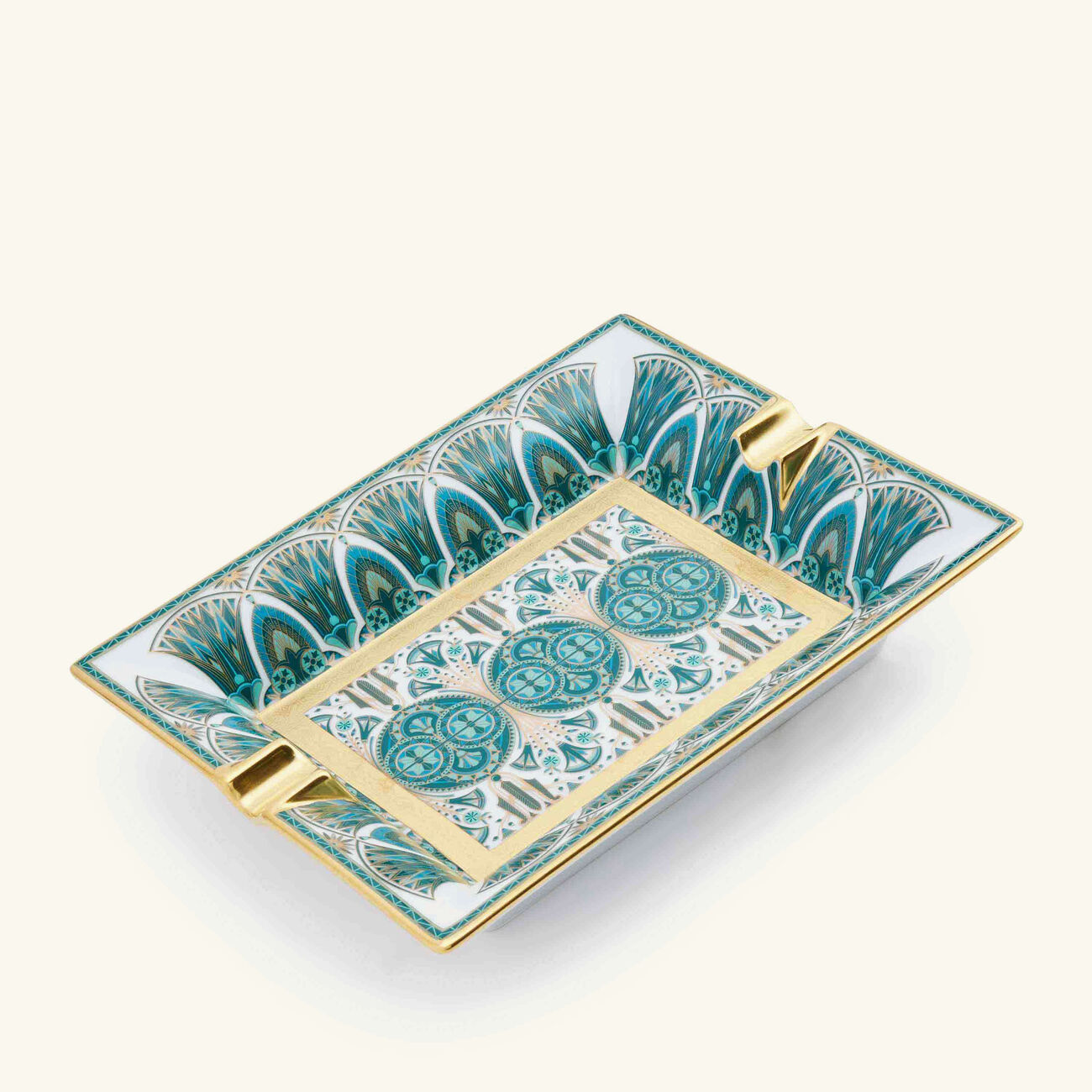 هافيلاند صينية الحلى والمجوهرات مستطيلة صغيرة