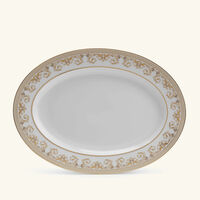 Medusa Gala Serving Platter Oval White 34cm versace medusa gala serving platter oval white 34cm
