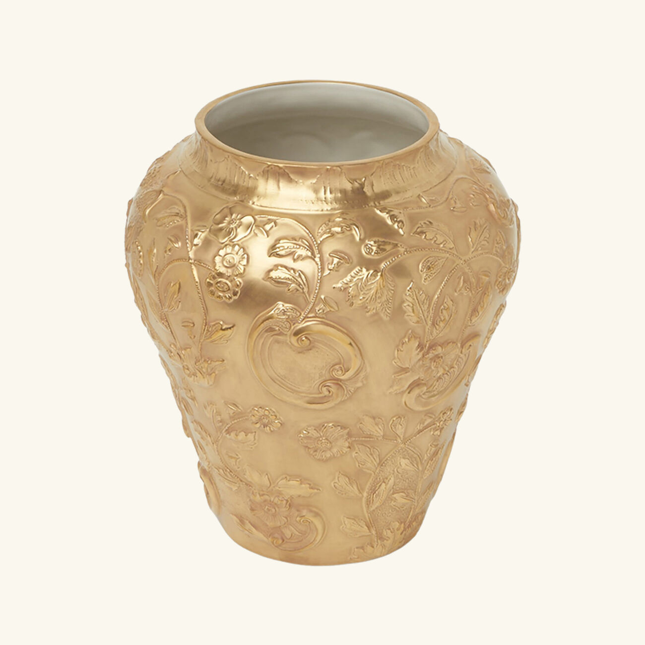 فيلاري مزهرية تاورمينا صغيرة باللون الذهبي