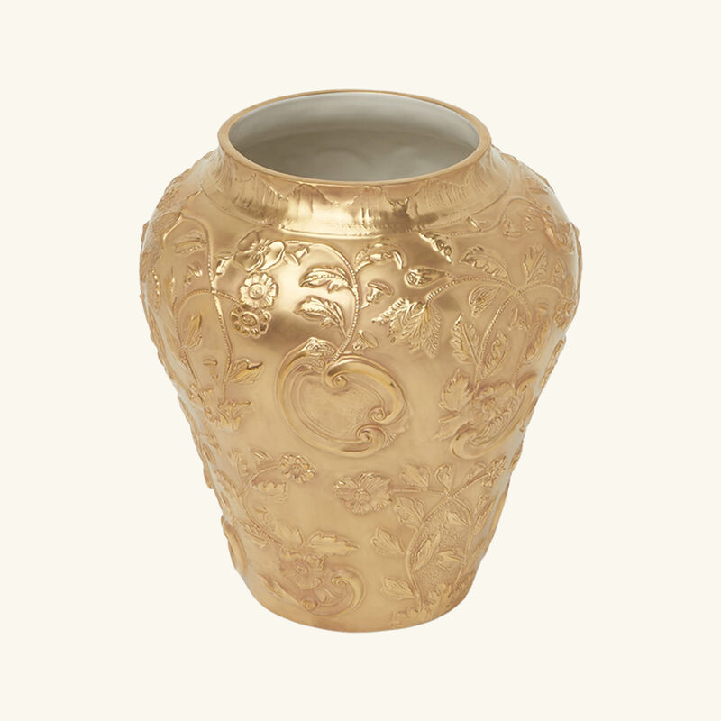 فيلاري مزهرية تاورمينا صغيرة باللون الذهبي