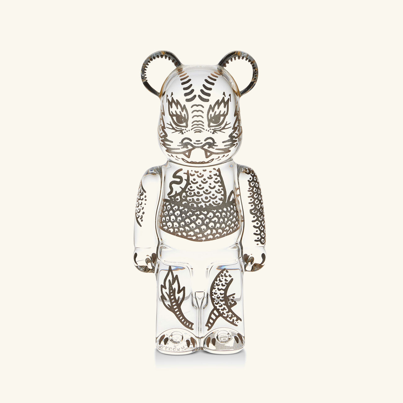 Be@rbrick Dragon 2024 Figurine Mini Gold Limited Edition baccarat be rbrick dragon 2024 figurine mini gold limited edition