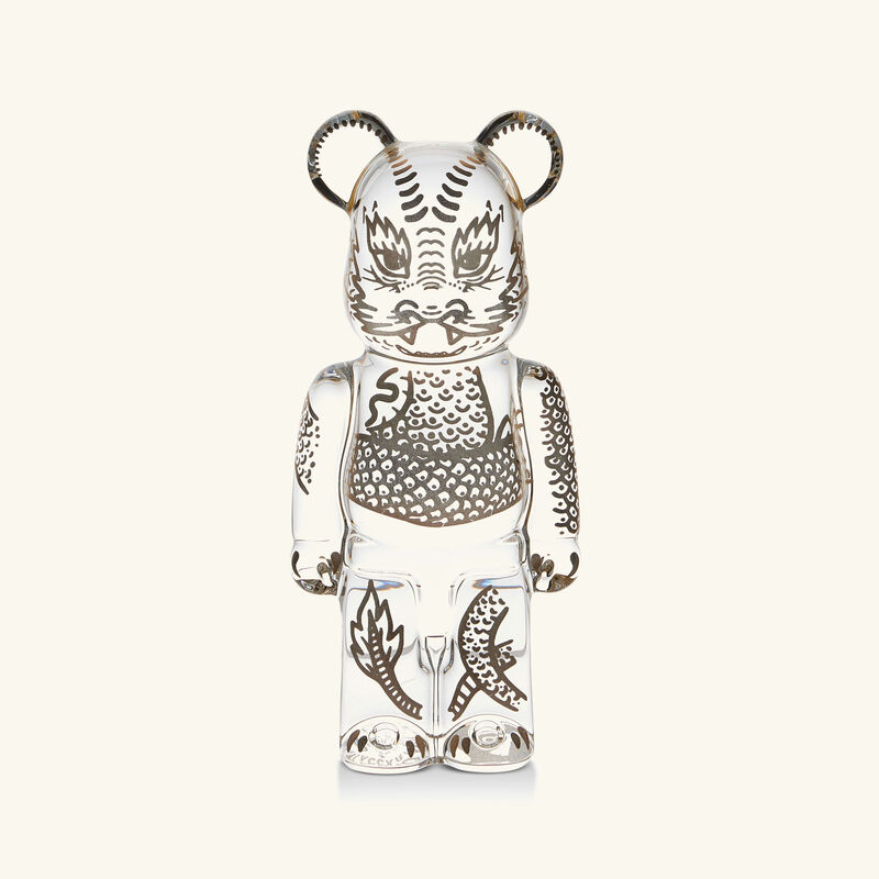 Be@rbrick Dragon 2024 Figurine Mini Gold Limited Edition baccarat be rbrick dragon 2024 figurine mini gold limited edition