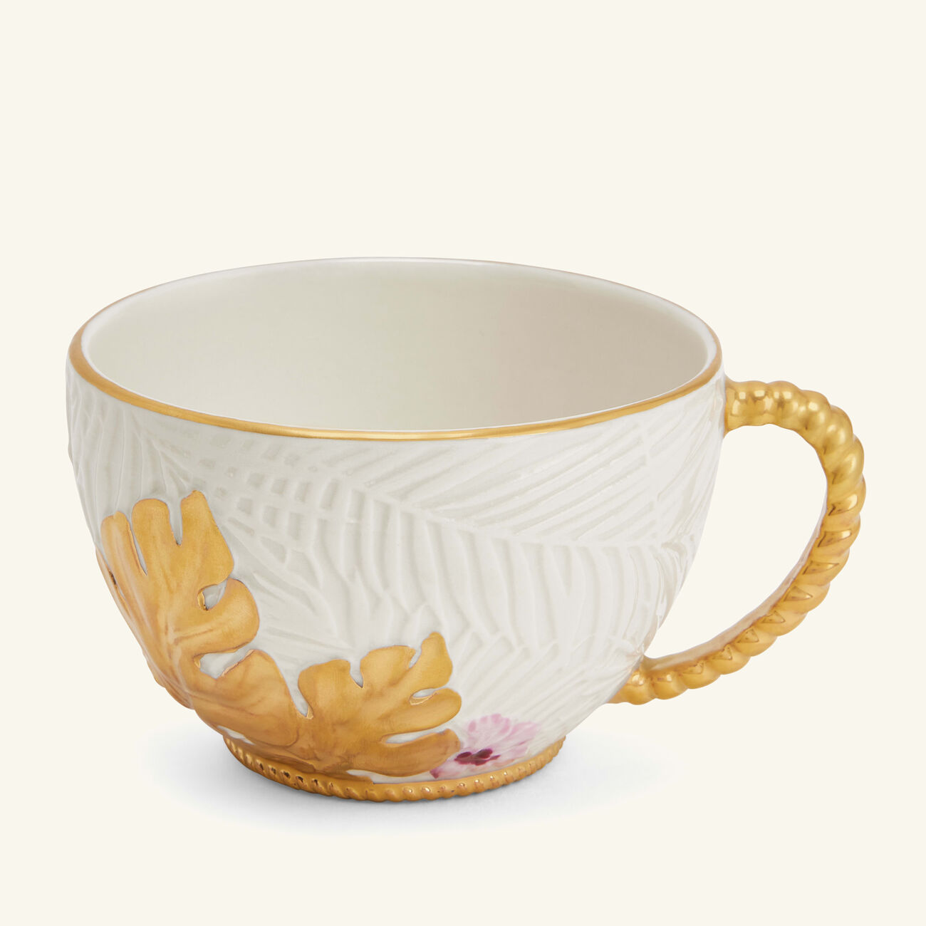 فيلاري فنجان الشاي أكابولكو مع صحنه أبيض