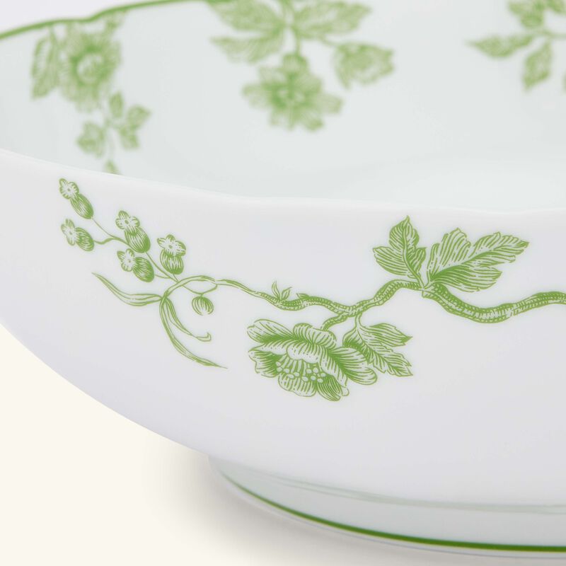 bernardaud albertine salad bowl green 25cm