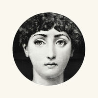 Tema e Variazioni No.1 Table Top Grey fornasetti tema e variazioni no 1 table top grey