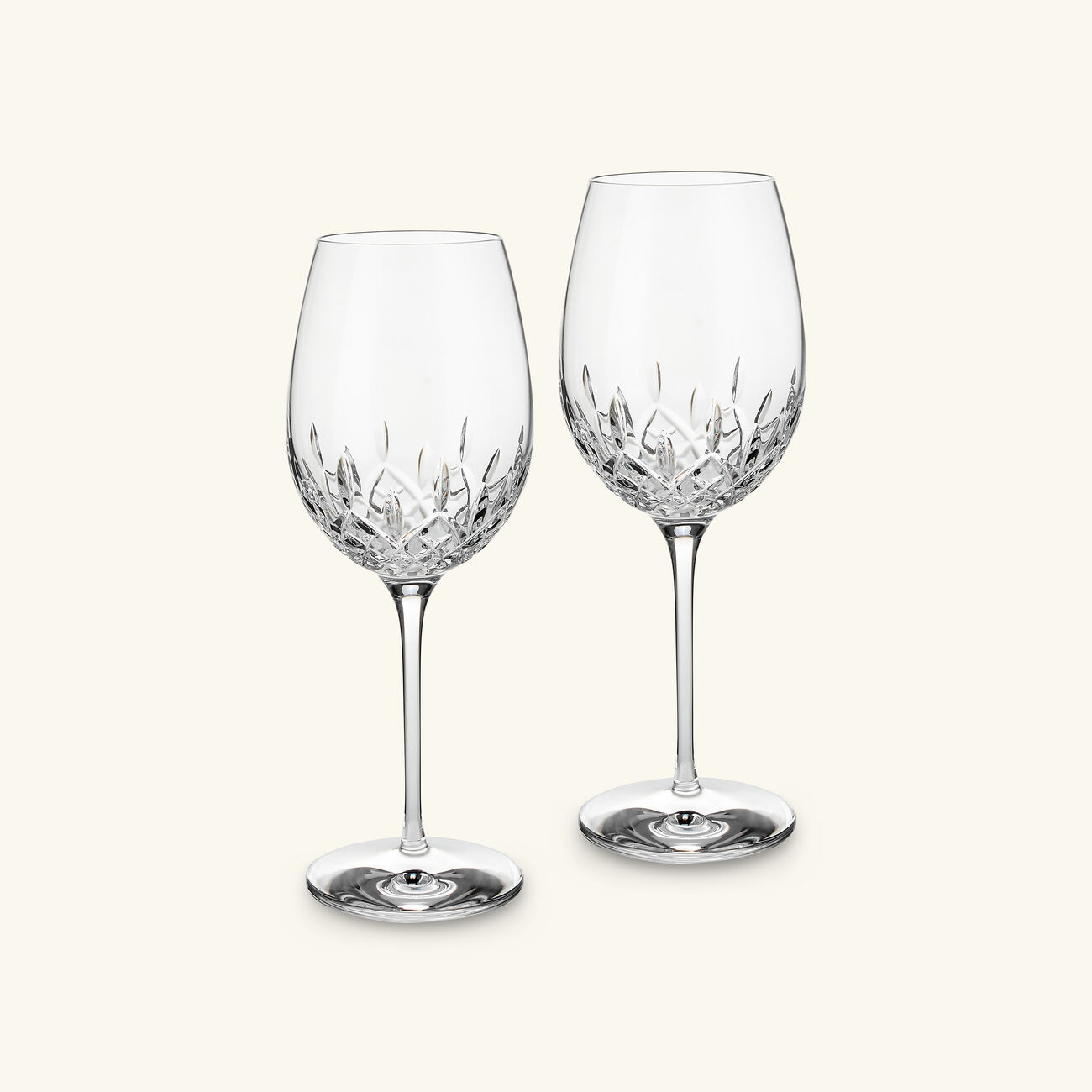 Lismore Wine Glasses Clear Set Of 2 waterford lismore wine glasses clear set of 2