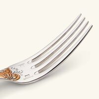 Jardin D'Eden Fork Silver Plated Gold christofle jardin d eden fork silver plated gold