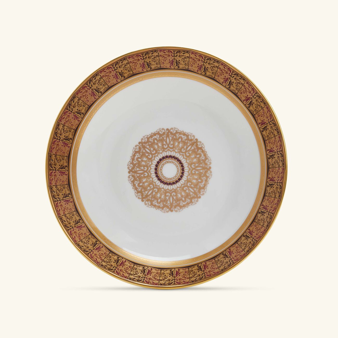 Eventail Soup Plate Round Gold 19cm bernardaud eventail soup plate round gold 19cm