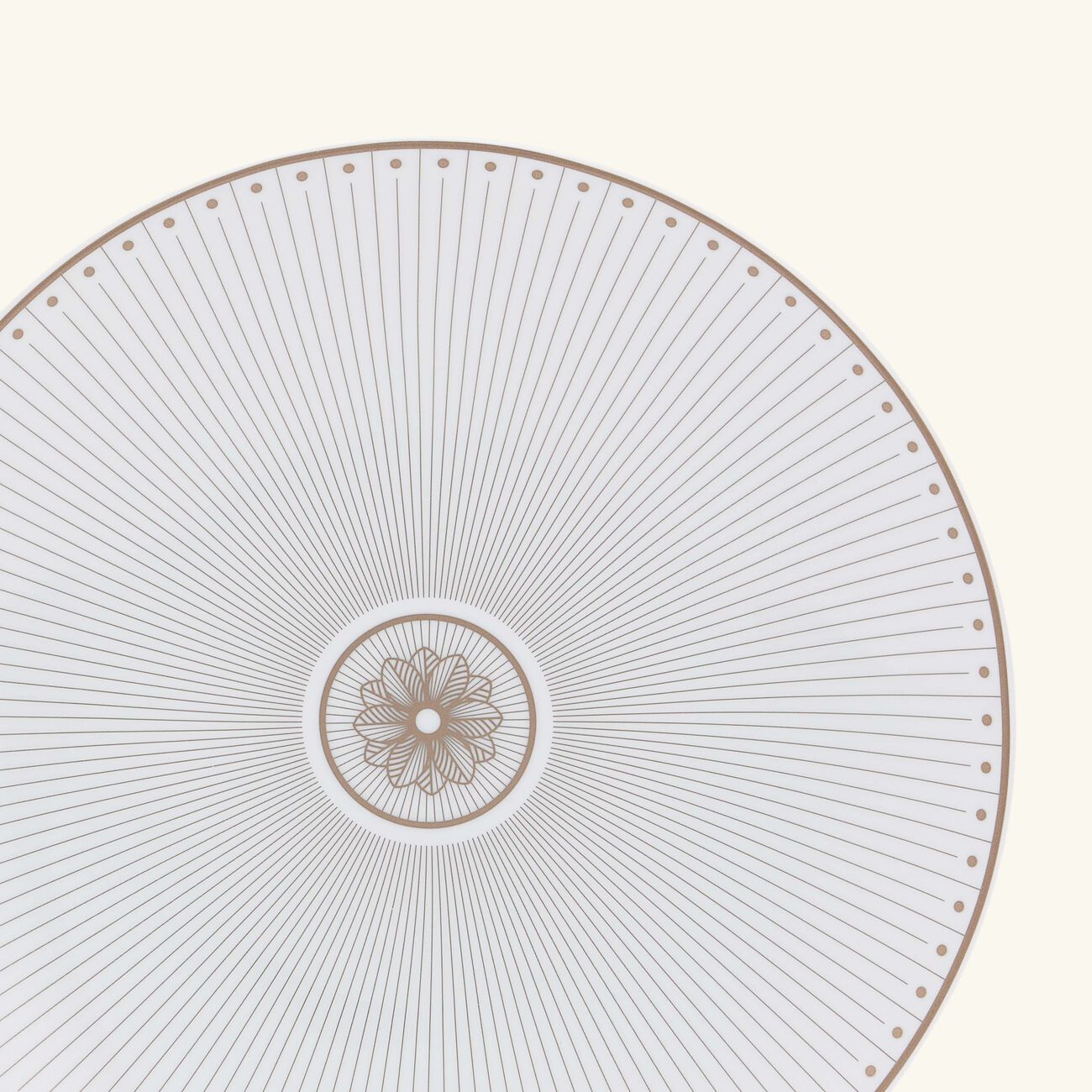 christofle malmaison imp riale dessert plate round white 38cm